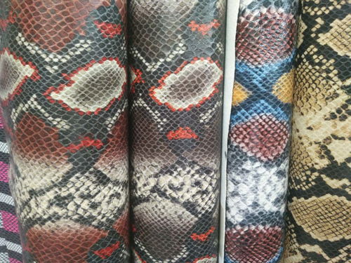 时尚蛇纹布料在鞋材与鞋包中的创新应用