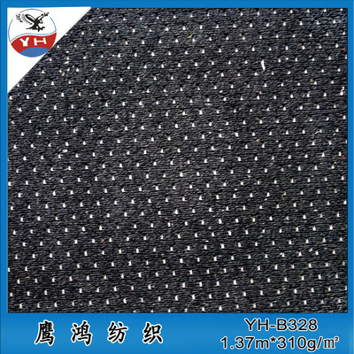 【工厂现货 经编单面网布K2625-3 全涤黑色鞋材箱包网布】价格,厂家,图片,针织面料,深圳市鹰鸿纺织品-